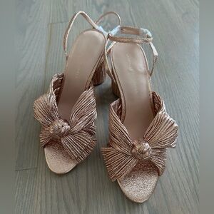 Loeffler Randal Bow Shoes camellia